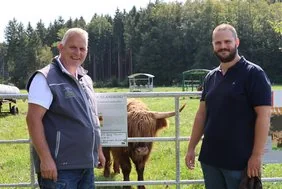 Warum Memmingen auf zottelige Rinder für Feuchtwiesen setzt