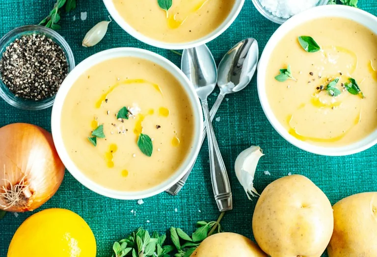 Kartoffel-Lauch-Suppe: günstig kochen und einfrieren